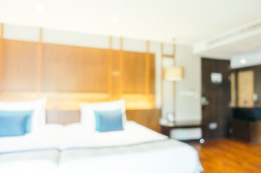 lüks yatak odası iç bulanıklık