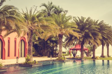 Güzel lüks vintage Yüzme Havuzu