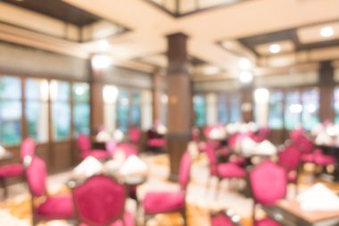 lüks Restoran iç bulanıklık