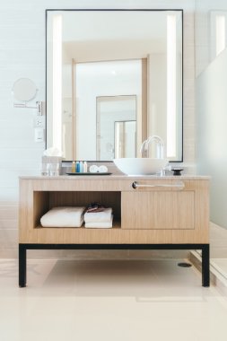 Güzel lüks lavabo dekorasyon