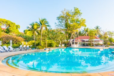 Güzel lüks Açık Yüzme Havuzu