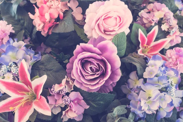 Krásnou kytici květin — Stock fotografie