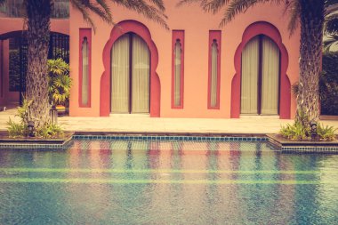 Güzel lüks vintage Yüzme Havuzu