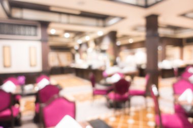 lüks Restoran iç bulanıklık