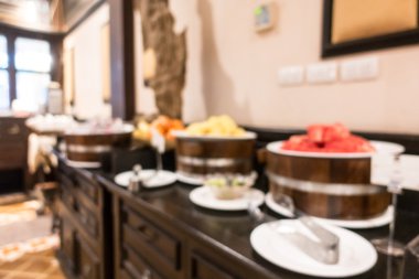 lüks Restoran iç bulanıklık