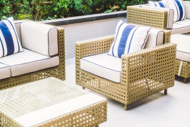 Kanepe yastık ve sandalye