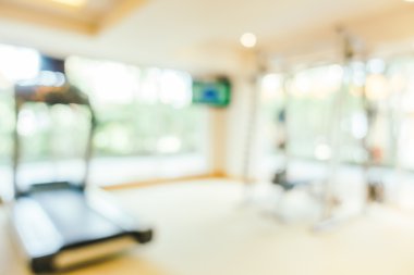 Fitness ve spor salonu oda bulanıklık