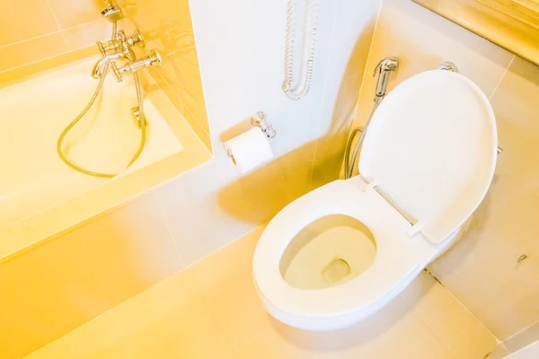 Toilet seat decoration — Stock Photo, Image