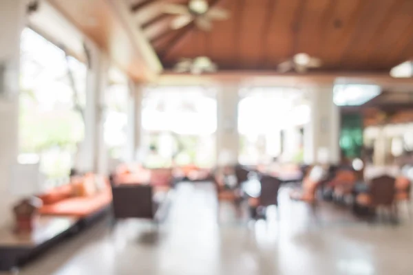 Innenraum der Hotellobby verschwimmen — Stockfoto