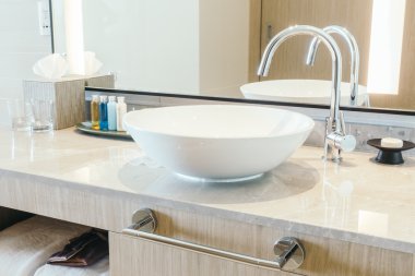 Güzel lüks lavabo dekorasyon