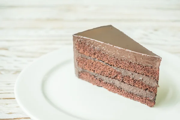 Gâteau de dessert au chocolat — 图库照片