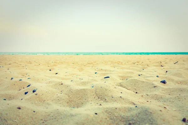 Sand på stranden — Stockfoto