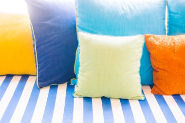 Güzel lüks yastıklar kanepe dekorasyon