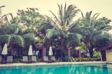 Güzel lüks Açık Yüzme Havuzu