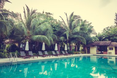 Güzel lüks Açık Yüzme Havuzu