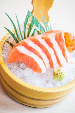 Lezzetli somon balığı yemek