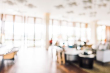 güzel lüks otel lobi iç bulanıklık