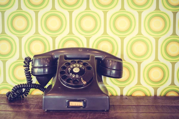 Régi Vintage telefon — Stock Fotó