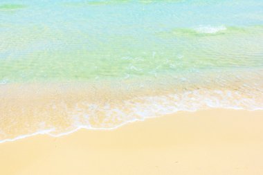 Güzel tropikal okyanus plaj