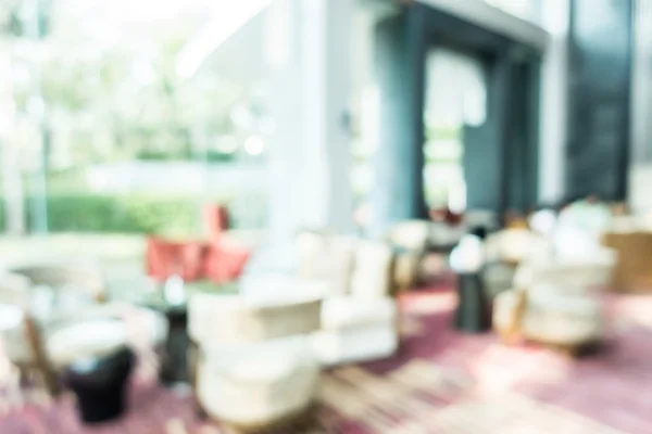 Blur hotel lobby interior — Stock Photo, Image