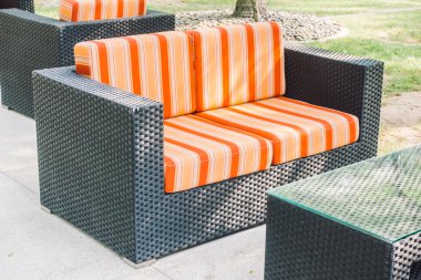 Kanepe açık veranda ile