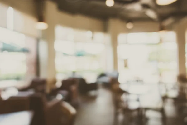 Intérieur du restaurant flou — Photo