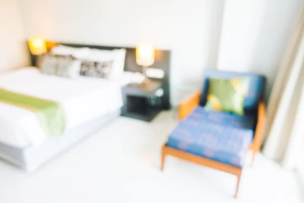 Yatak odası iç bulanıklık — Stok fotoğraf