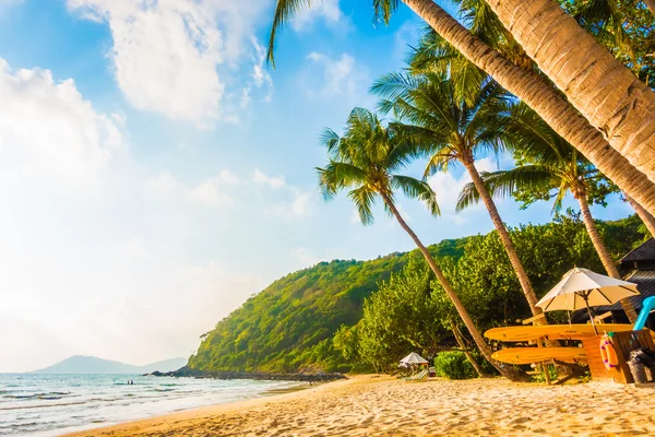 Güzel tropikal plaj ve deniz