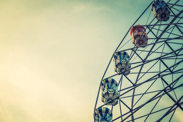 Oldtimer-Riesenrad im Park — Stockfoto