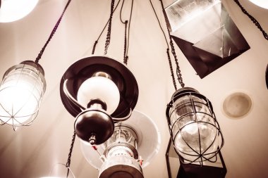 Işık lamba dekorasyon