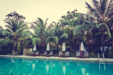 Güzel lüks Açık Yüzme Havuzu