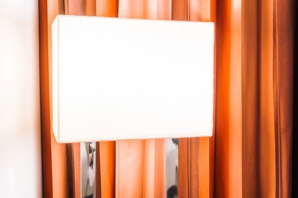 Dekorasi lampu meja — Stok Foto