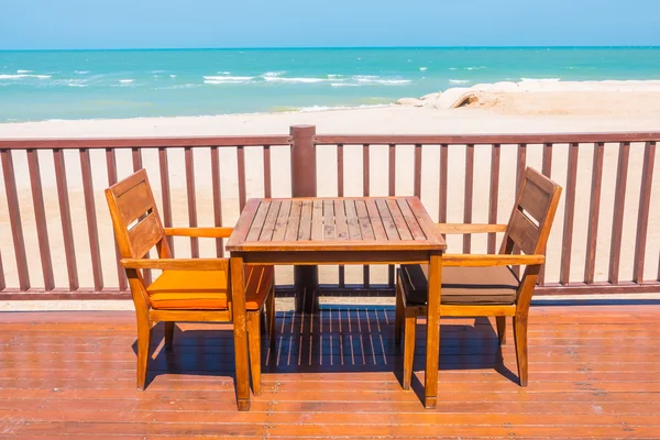 Restaurante playa al aire libre —  Fotos de Stock