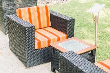 Kanepe açık veranda ile