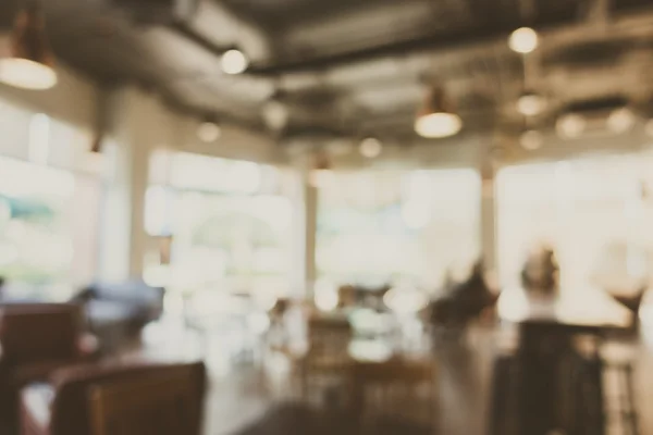 Intérieur du restaurant flou — Photo