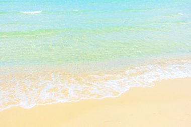 Güzel tropikal okyanus plaj