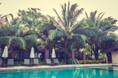 Güzel lüks Açık Yüzme Havuzu