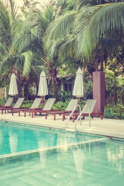 Güzel lüks Açık Yüzme Havuzu