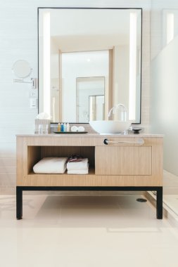 Güzel lüks lavabo dekorasyon