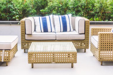 Kanepe yastık ve sandalye