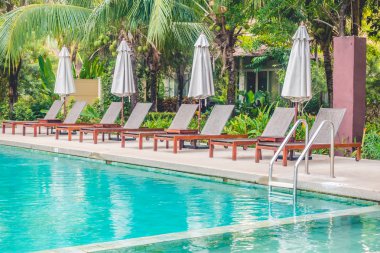 Güzel lüks Açık Yüzme Havuzu