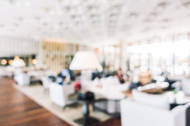 güzel lüks otel lobi iç bulanıklık