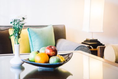 Güzel lüks yastıklar Divan