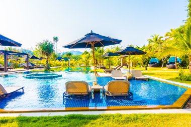 Otelde Açık Yüzme Havuzu