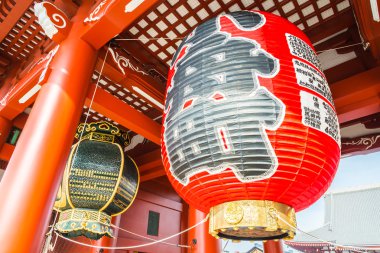 Güzel mimari Sensoji Tapınağı