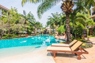 güzel lüks Yüzme Havuzu