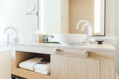 Güzel lüks lavabo dekorasyon