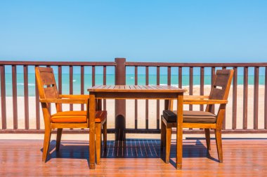 açık plaj Restoran