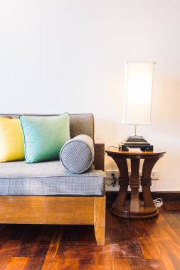 Güzel lüks yastıklar kanepe dekorasyon