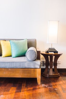 Güzel lüks yastıklar kanepe dekorasyon